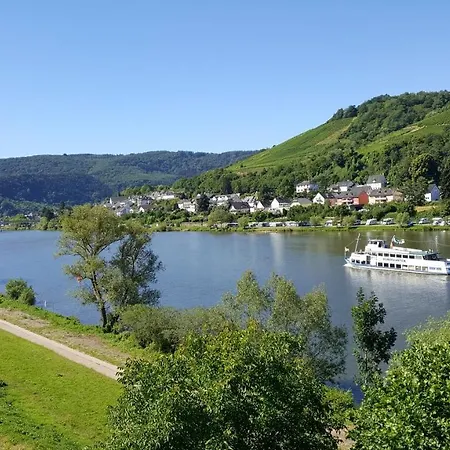Inselblick In Traumlage Mit Balkon Und Panoramablick Zell an der Mosel