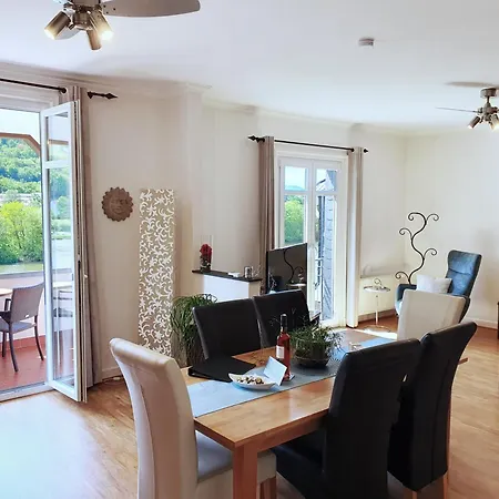 Apartmán Inselblick In Traumlage Mit Balkon Und Panoramablick Zell an der Mosel