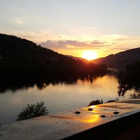 Inselblick In Traumlage Mit Balkon Und Panoramablick Zell an der Mosel